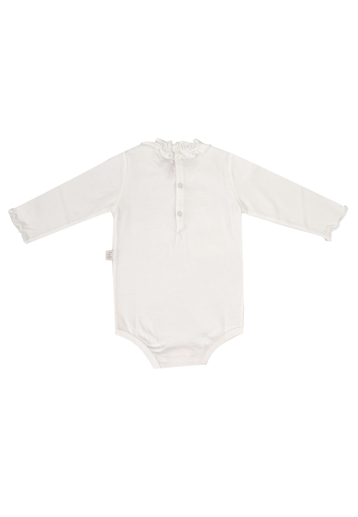 ViaMonte Shop | Il Gufo body latte neonata in jersey di cotone