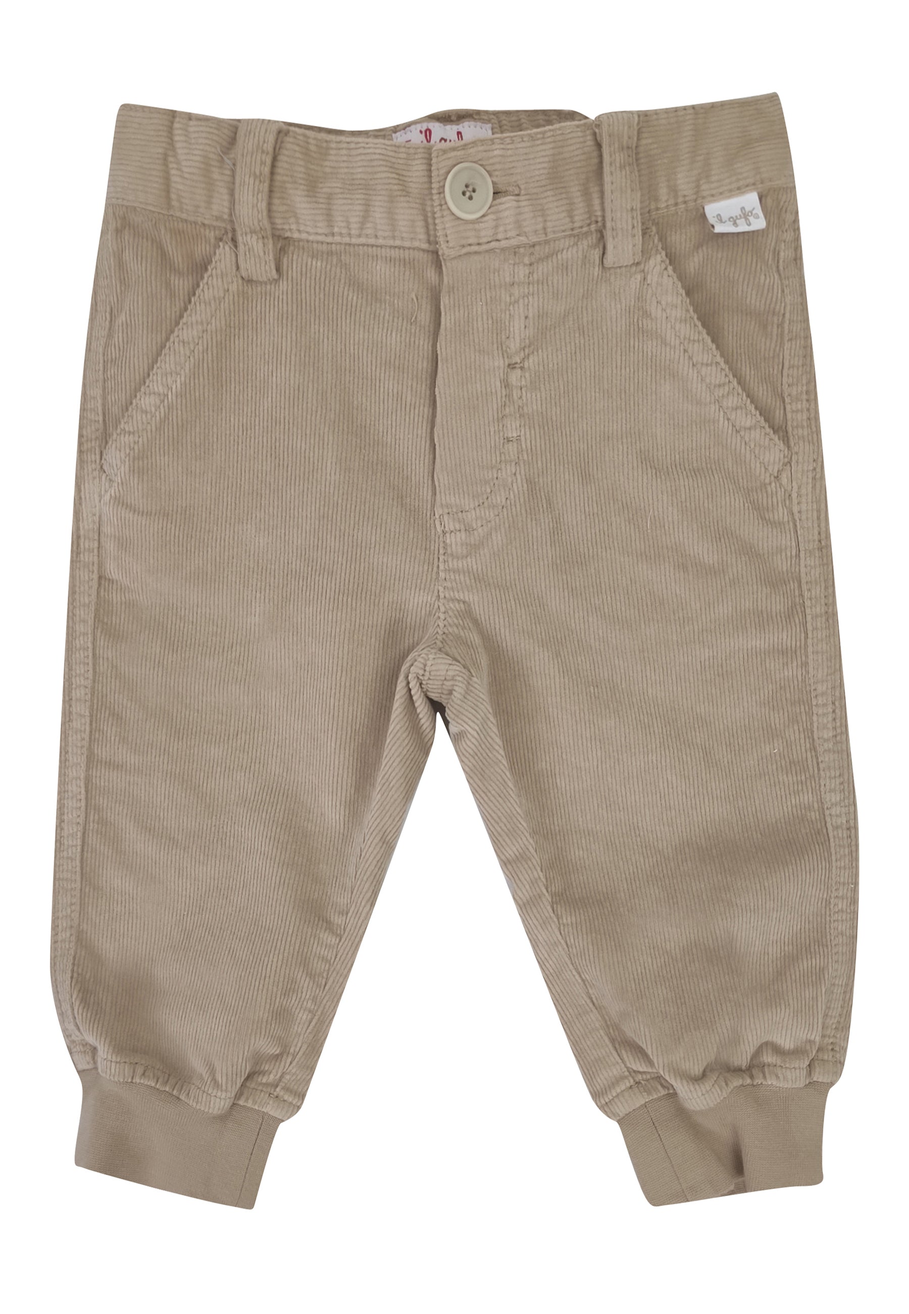 ViaMonte Shop | Il Gufo pantalone zenzero neonato in velluto