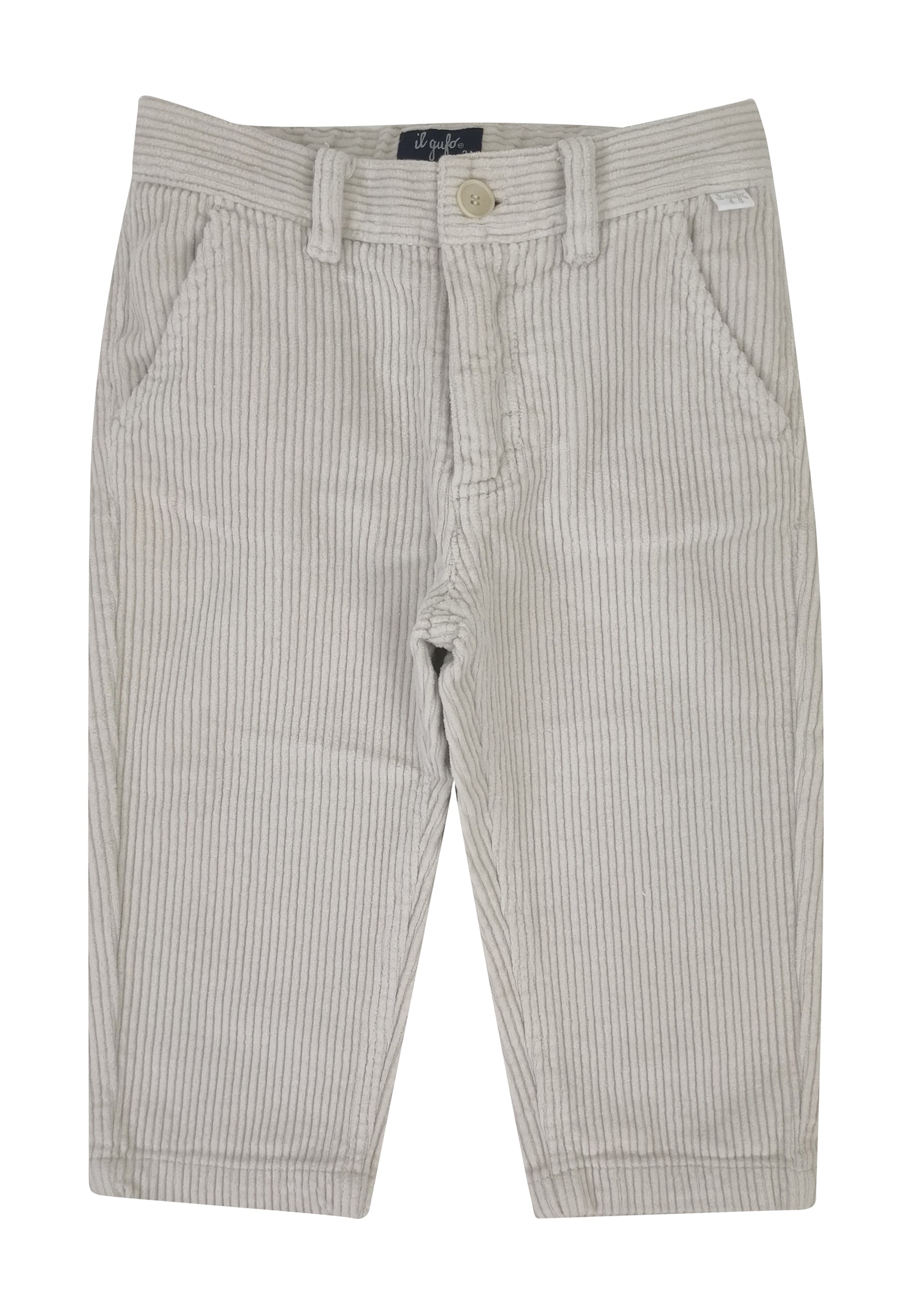 ViaMonte Shop | Il Gufo pantalone perla bambino in velluto