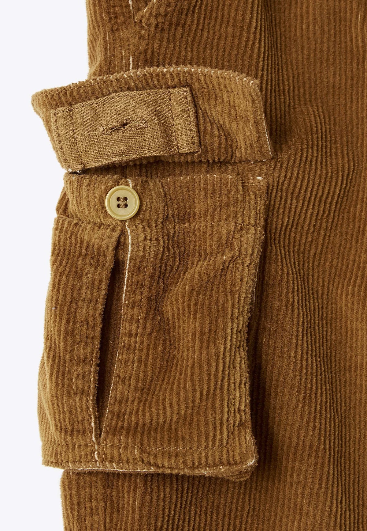 ViaMonte Shop | Il Gufo pantalone cargo tabacco bambino in velluto a coste