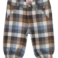 ViaMonte Shop | Il Gufo pantalone check neonato in cotone