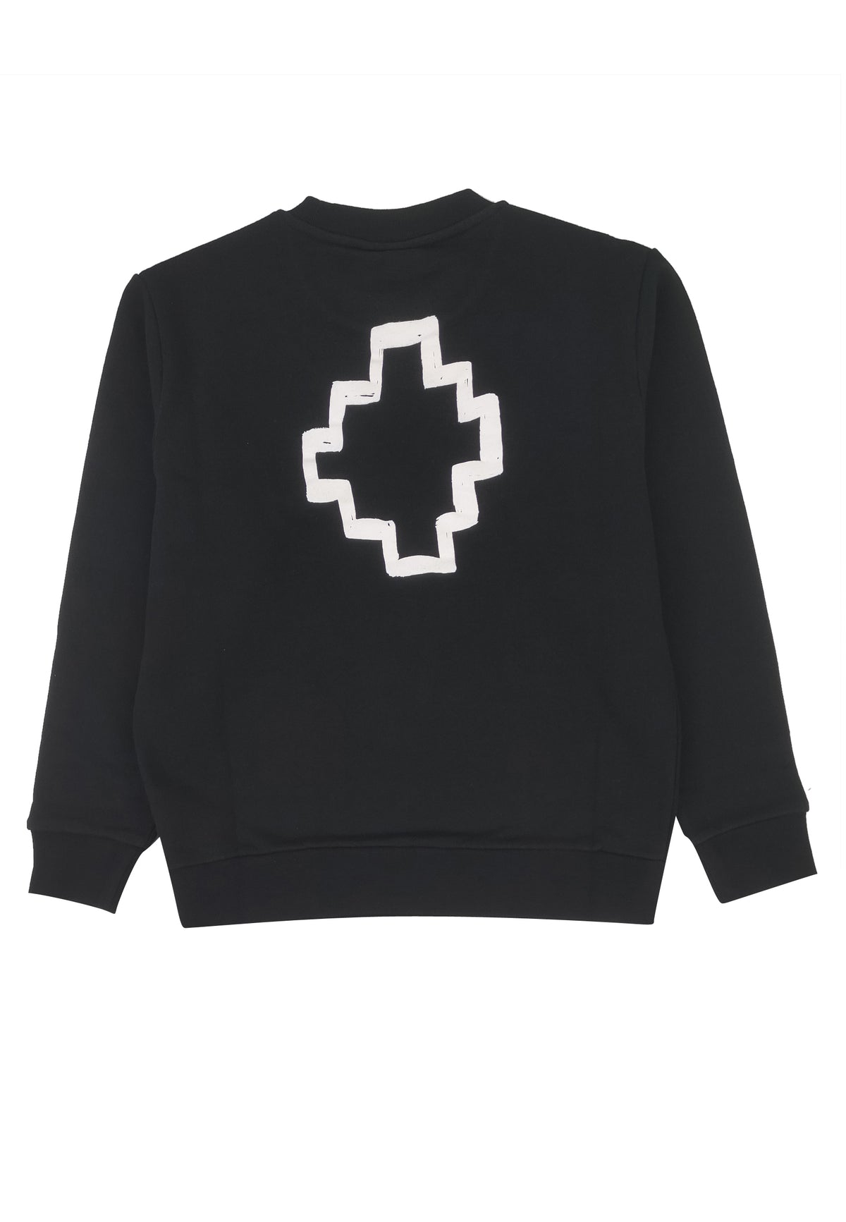 ViaMonte Shop | Marcelo Burlon County of Milan felpa nera bambino in cotone