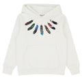 ViaMonte Shop | Marcelo Burlon County of Milan bambina felpa bianca in cotone