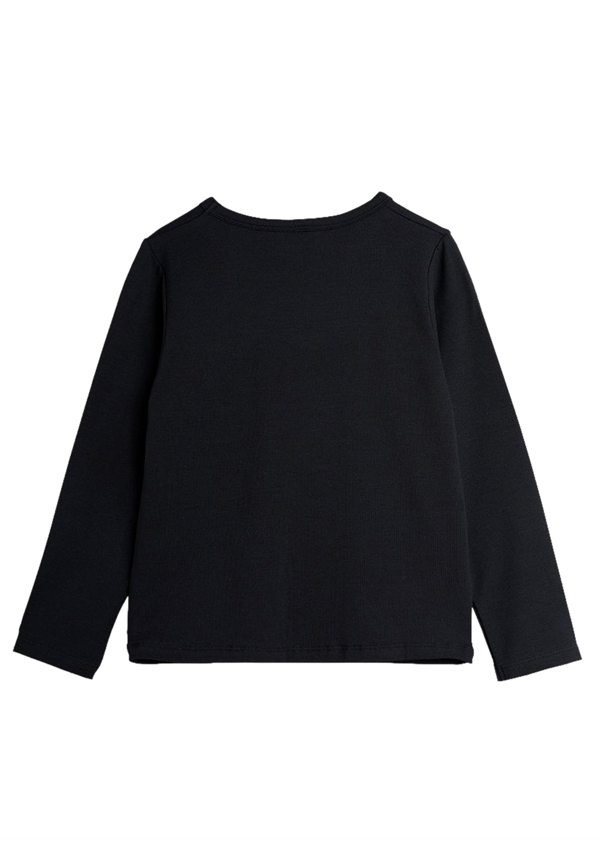 ViaMonte Shop | Mini Rodini t-shirt basic nera bambino in lyocell sostenibile