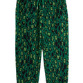 ViaMonte Shop | Mini Rodini pantalone verde bambino in pile con stampa