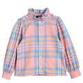 ViaMonte Shop | Mini Rodini camicia check rosa bambina in flanella