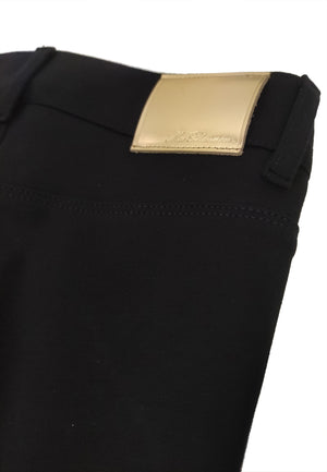 ViaMonte Shop | Miss Blumarine pantalone nero bambina in jersey Milano