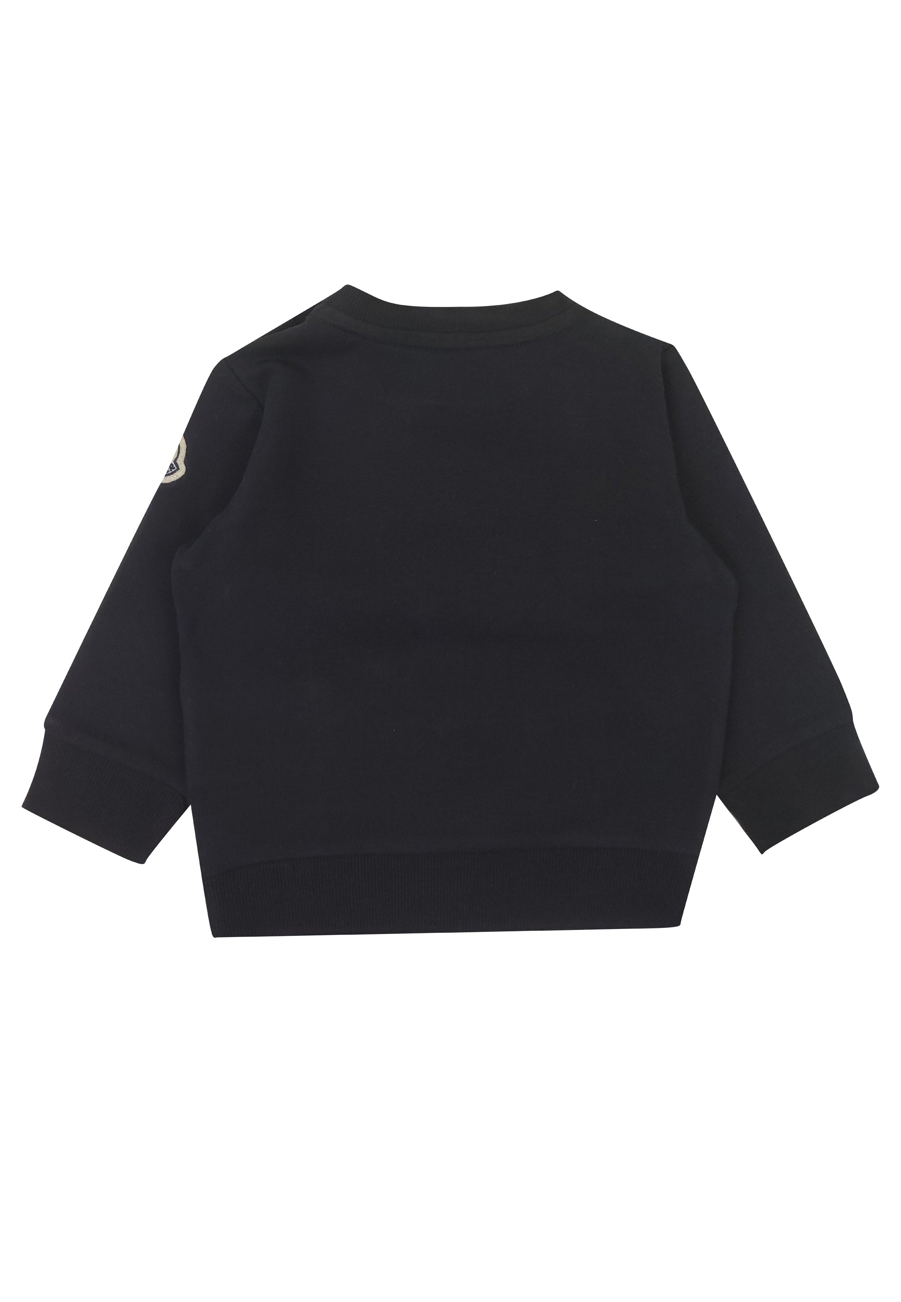 ViaMonte Shop | Moncler Enfant felpa blu neonato in cotone