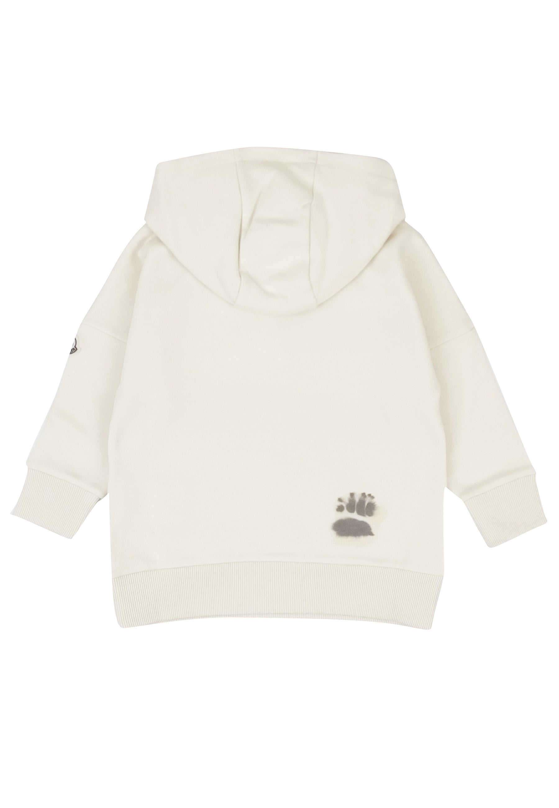 ViaMonte Shop | Moncler Enfant vestito panna bambina in felpa di cotone