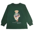 ViaMonte Shop | Ralph Lauren t-shirt bear verde ragazzo in cotone