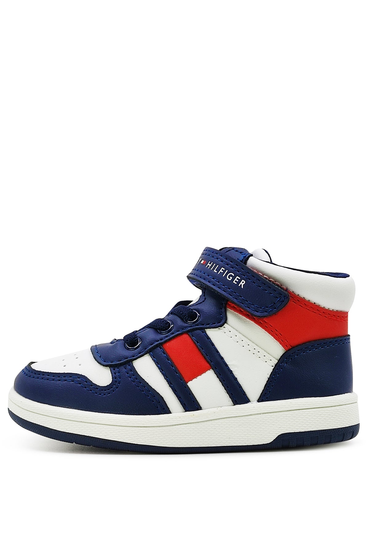 ViaMonte Shop | Tommy Hilfiger sneakers alta color block bambino in similpelle