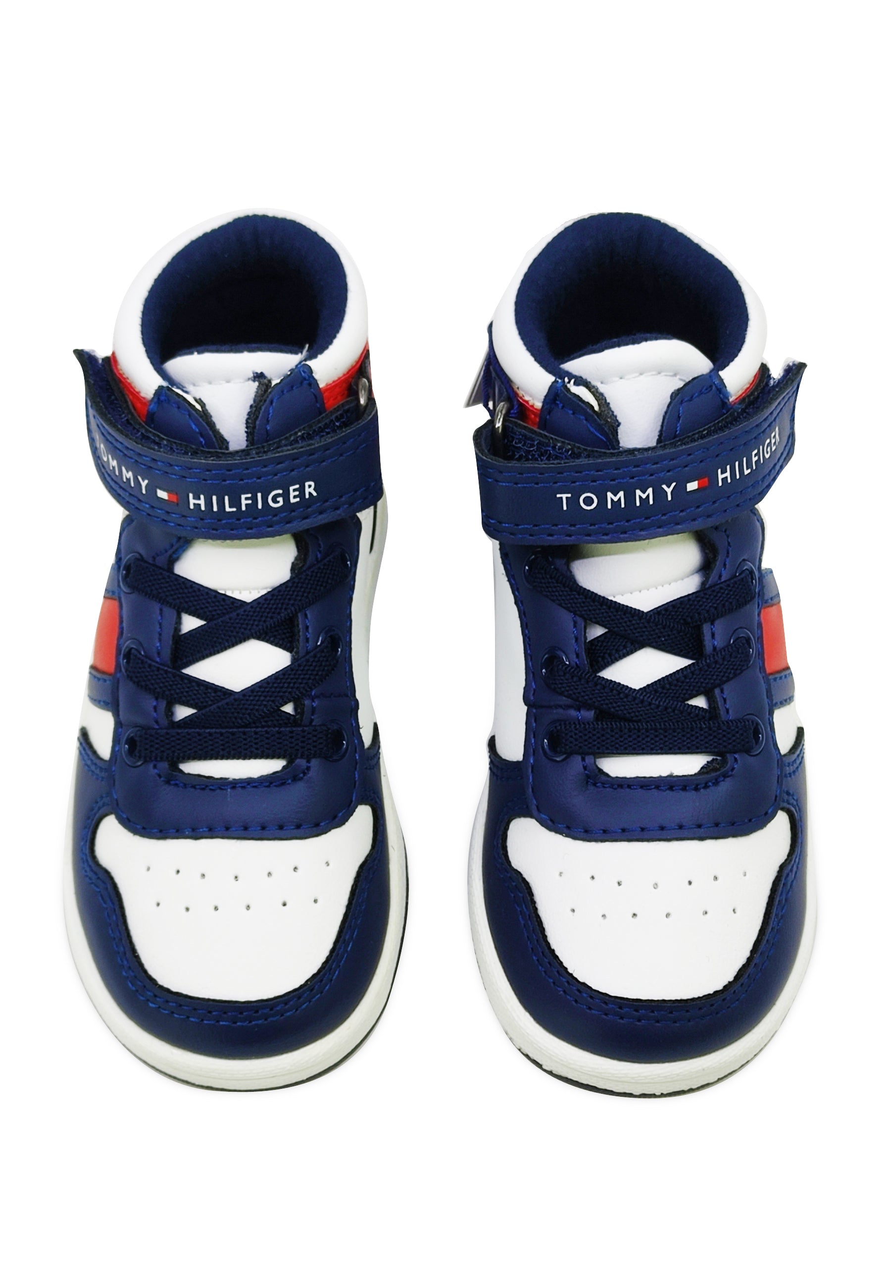 ViaMonte Shop | Tommy Hilfiger sneakers alta color block bambino in similpelle