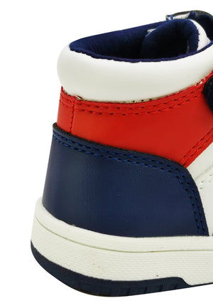 ViaMonte Shop | Tommy Hilfiger sneakers alta color block bambino in similpelle