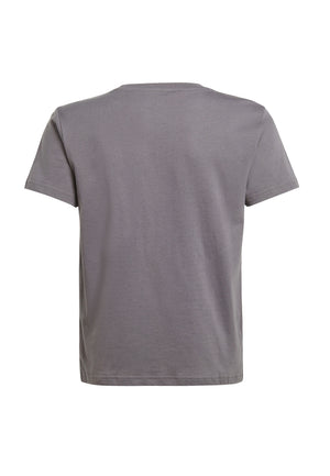 ViaMonte Shop | Adidas t-shirt grigia bambino in cotone