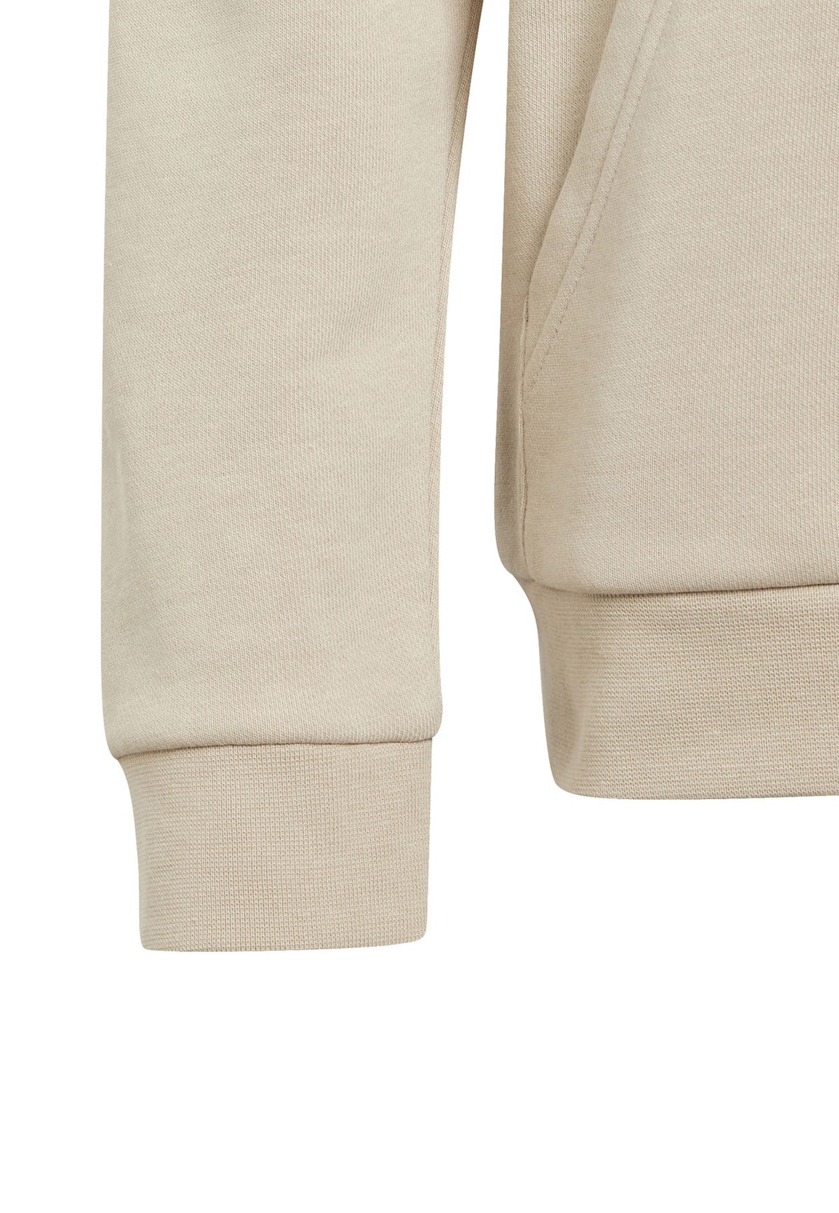 ViaMonte Shop | Adidas felpa beige bambino in cotone