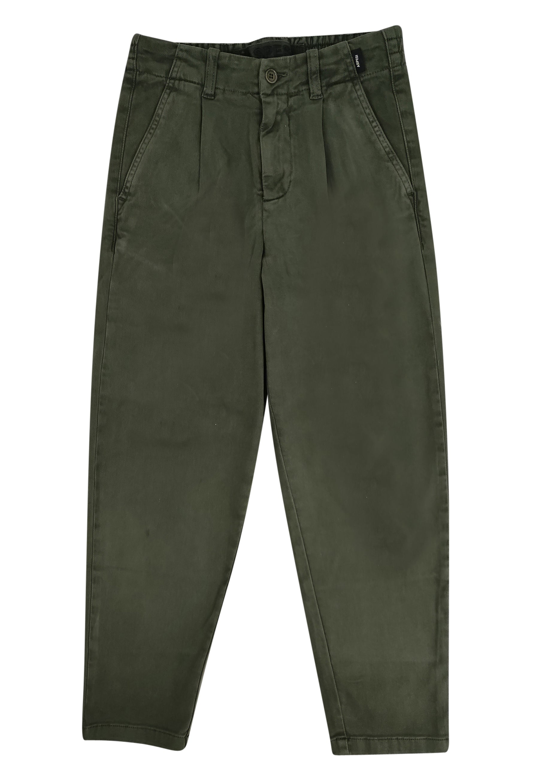 ViaMonte Shop | Aspesi Kids pantalone verde bambino in cotone