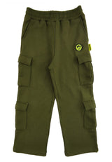ViaMonte Shop | Barrow Kids pantalone sportivo verde bambino in cotone