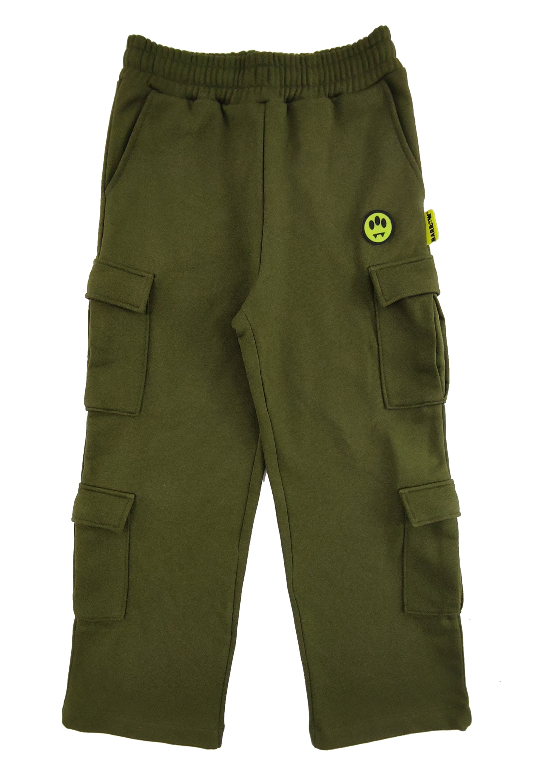 ViaMonte Shop | Barrow Kids pantalone sportivo verde bambino in cotone