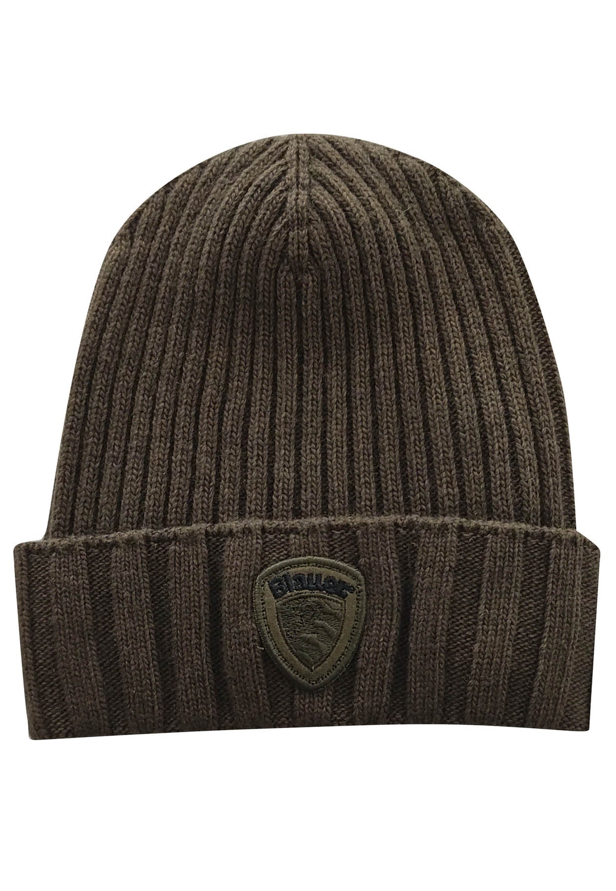 ViaMonte Shop | Blauer cappello verde bambino in misto lana