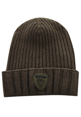ViaMonte Shop | Blauer cappello verde bambino in misto lana
