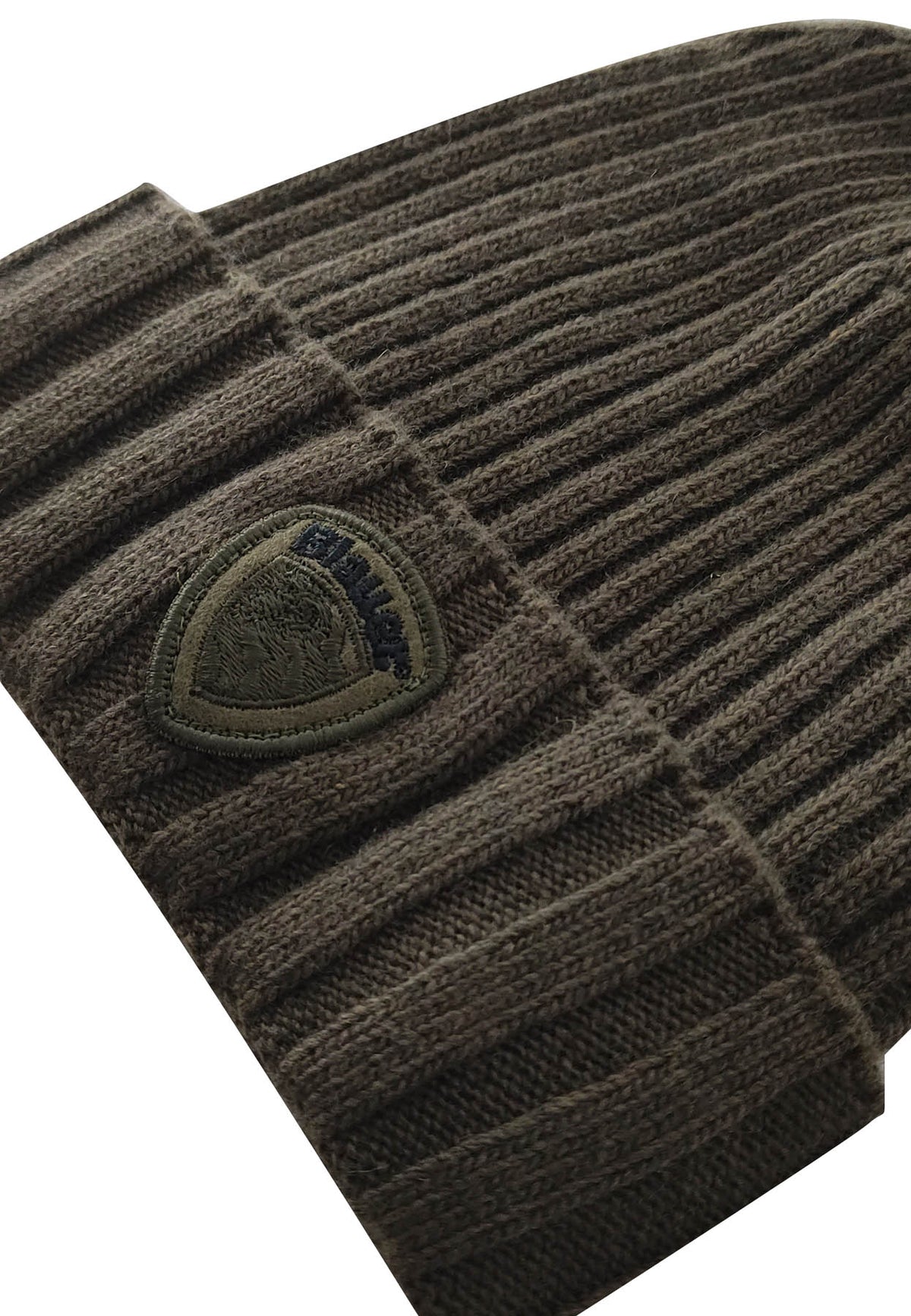 ViaMonte Shop | Blauer cappello verde bambino in misto lana
