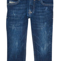 ViaMonte Shop | Diesel Kid jeans D-Slinkie-B blu neonato in cotone