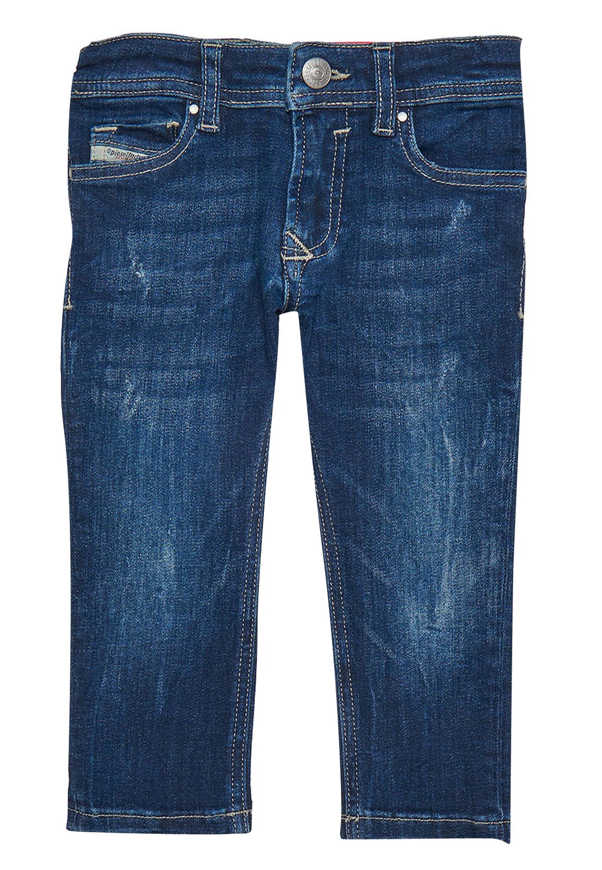 ViaMonte Shop | Diesel Kid jeans D-Slinkie-B blu neonato in cotone