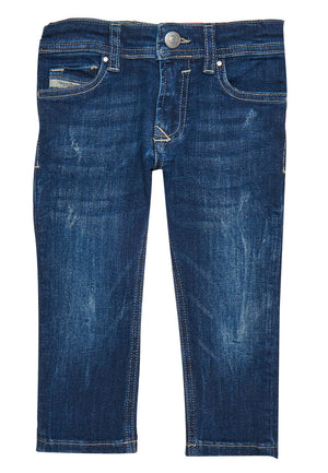 ViaMonte Shop | Diesel Kid jeans D-Slinkie-B blu neonato in cotone