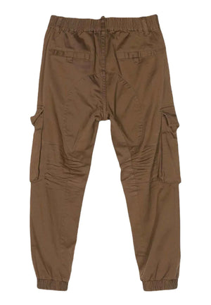 ViaMonte Shop | Dsquared2 pantalone marrone bambino in cotone