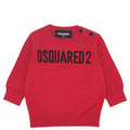 ViaMonte Shop | Dsquared2 maglia rossa neonato in misto lana