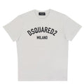 ViaMonte Shop | Dsquared2 t-shirt bianca bambino in cotone