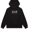 ViaMonte Shop | EA7 Emporio Armani felpa nera bambino in cotone