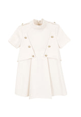 ViaMonte Shop | Elisabetta Franchi vestito bianco bambina