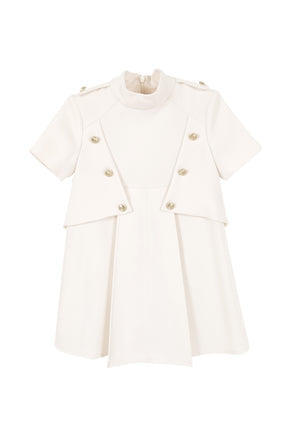 ViaMonte Shop | Elisabetta Franchi vestito bianco bambina