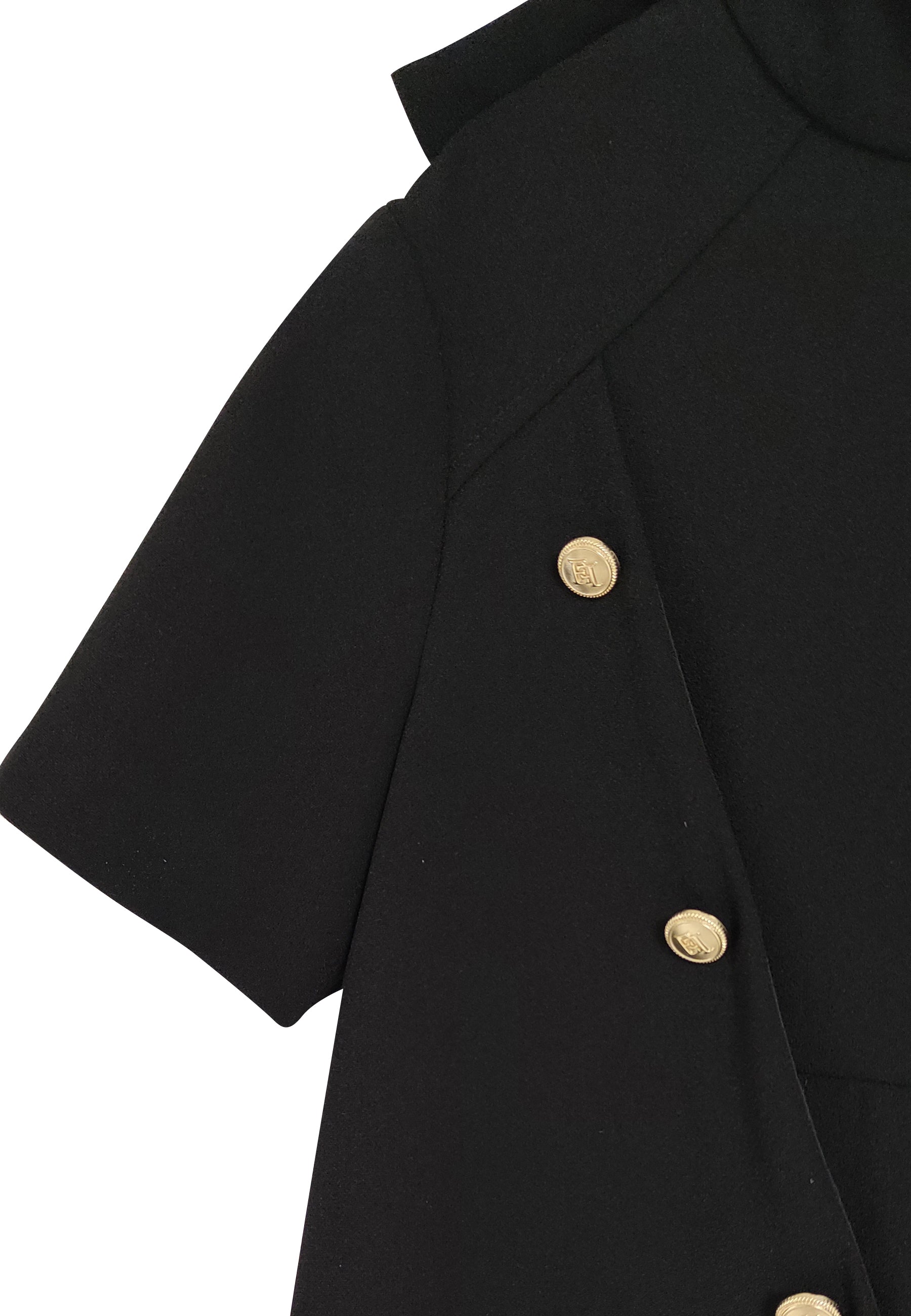 ViaMonte Shop | Elisabetta Franchi vestito nero bambina