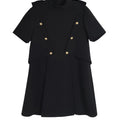 ViaMonte Shop | Elisabetta Franchi vestito nero bambina