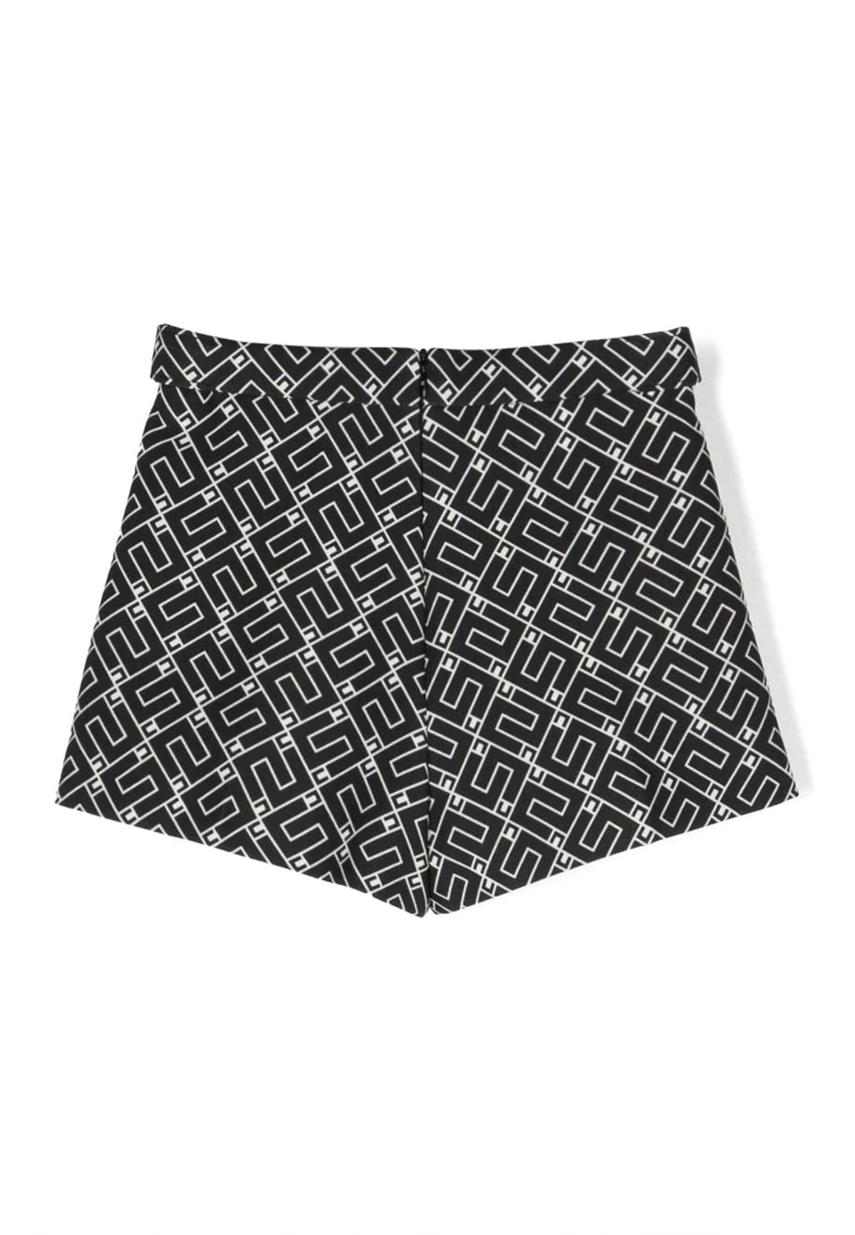ViaMonte Shop | Elisabetta Franchi La Mia Bambina shorts neri bambina