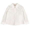 ViaMonte Shop | Elisabetta Franchi camicia bianca bambina in cotone