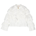 ViaMonte Shop | Elisabetta Franchi camicia bianca bambina in cotone