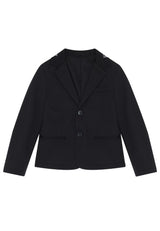 ViaMonte Shop | Emporio Armani giacca blu navy bambino in misto viscosa