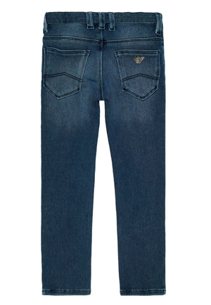ViaMonte Shop | Emporio Armani jeans blu bambino in denim