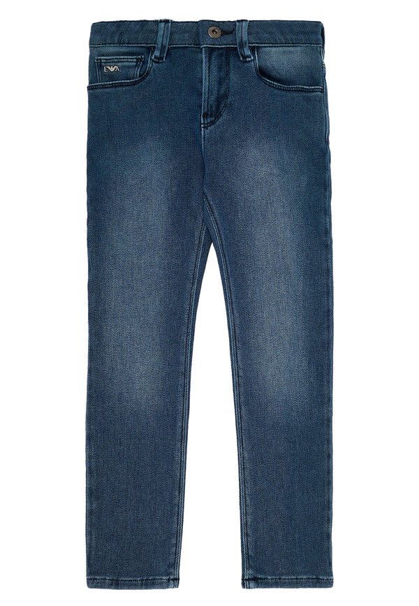 ViaMonte Shop | Emporio Armani jeans blu bambino in denim