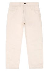 Emporio Armani jeans beige bambino in denim | ViaMonte Shop