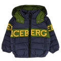 ViaMonte Shop | Iceberg giubbino blu/verde neonato
