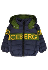 ViaMonte Shop | Iceberg giubbino blu/verde neonato