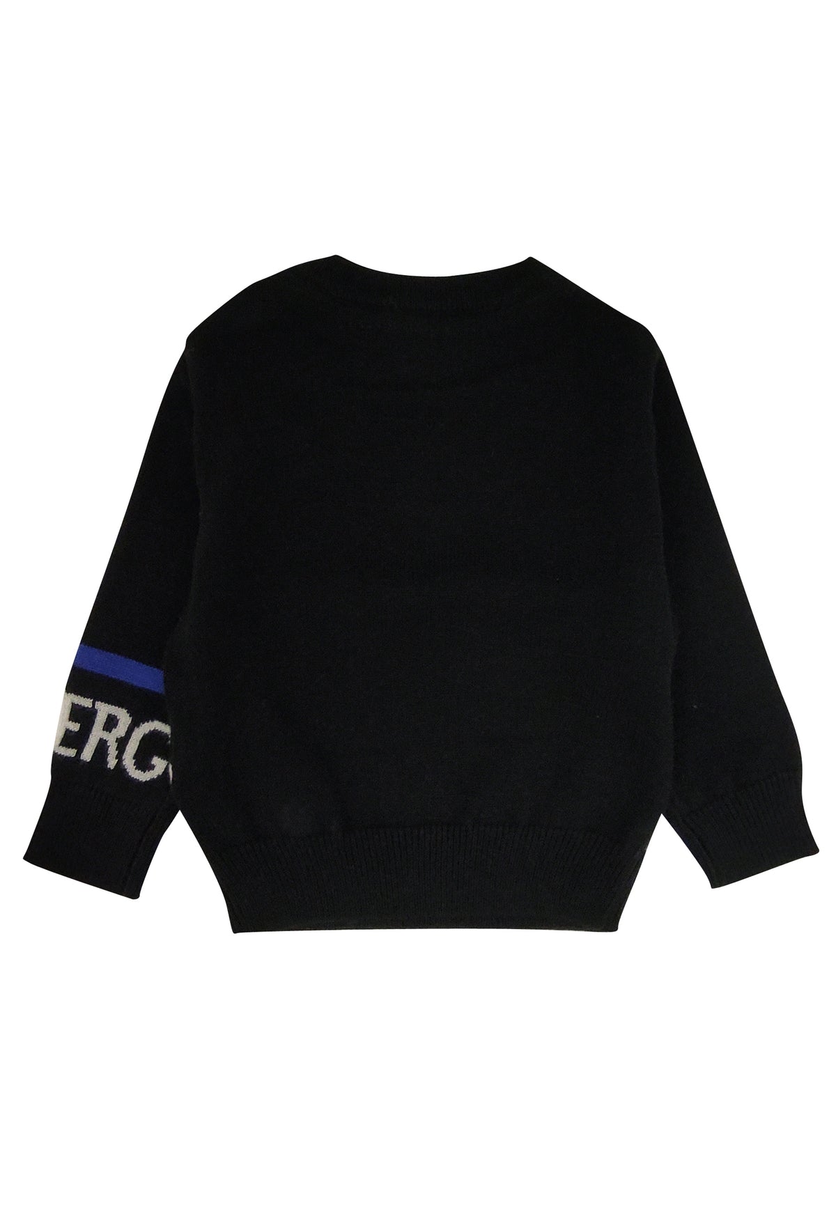 ViaMonte Shop | Iceberg maglia nera neonato in misto lana