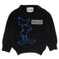 ViaMonte Shop | Iceberg maglia nera neonato in cotone