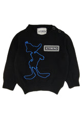 ViaMonte Shop | Iceberg maglia nera neonato in cotone