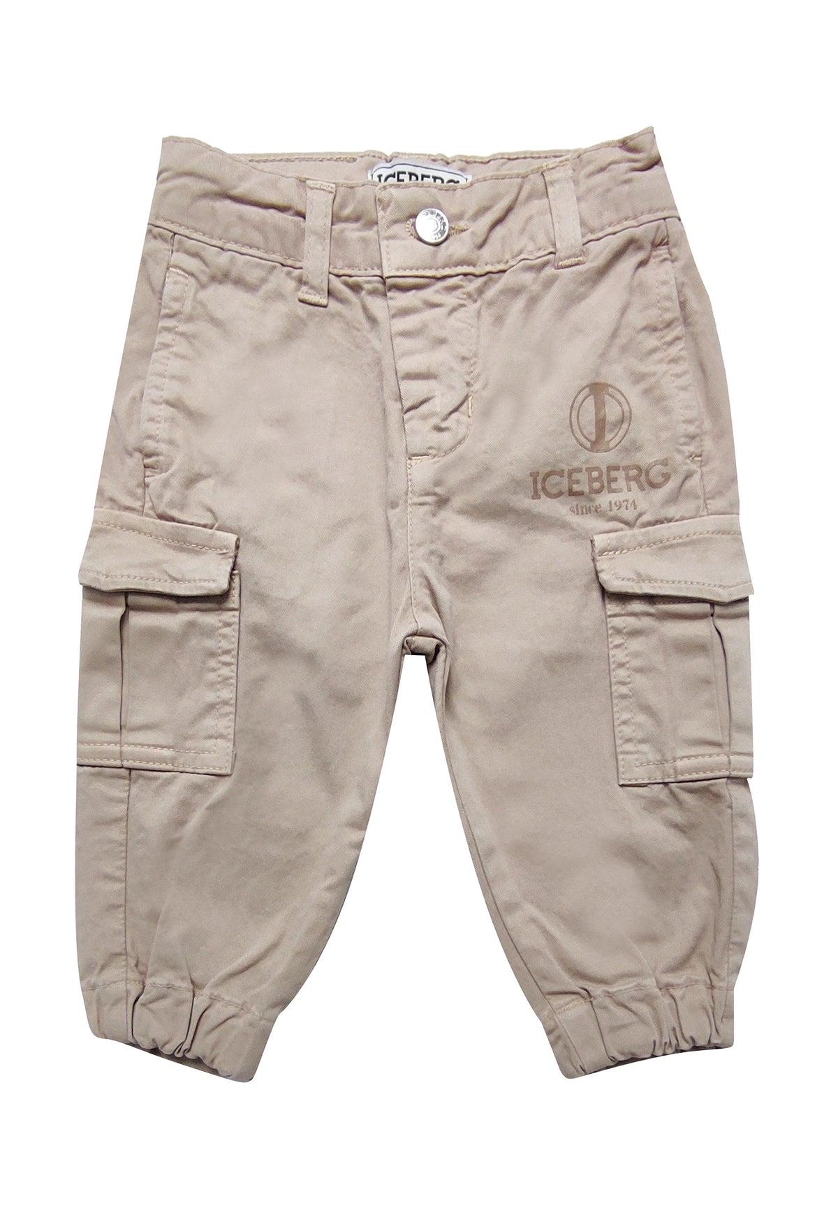 ViaMonte Shop | Iceberg pantalone beige neonato in cotone