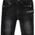 ViaMonte Shop | Iceberg jeans nero neonato in denim